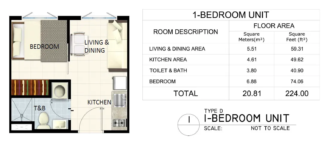 https://manilacondohub-smdc.com/images/properties/south/unit-layouts/10 - SOUTH - Type D 1BR (+20.81sqm).webp